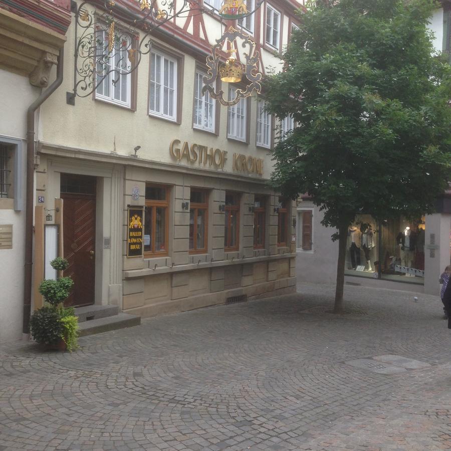 Brauereigasthof Krone Oehringen Exterior photo
